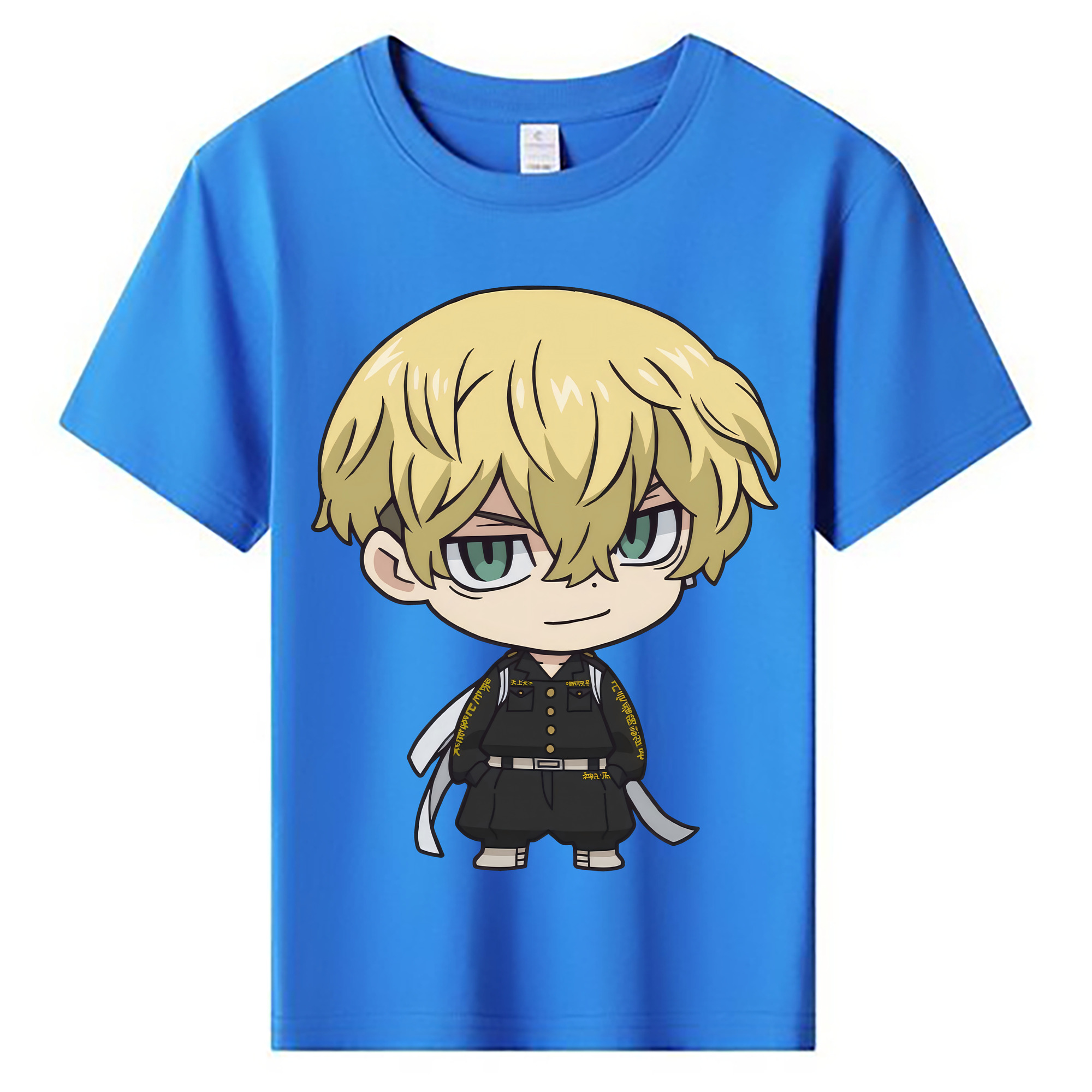 （画像用） 東京リベンジャーズ Tokyo Revengers 綿100％キッズTシャツ（フロントプリント）